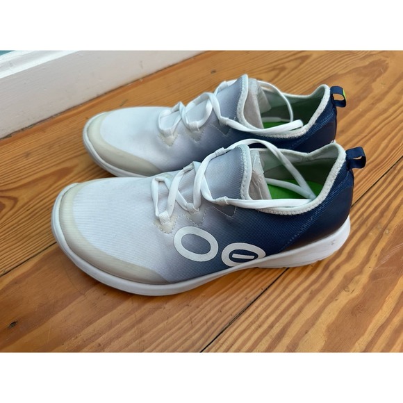 OOFOS Other - Oofos Oomg Sport LS Men Size US 10 EU43 Navy Mutare White Recovery Shoes Sneaker